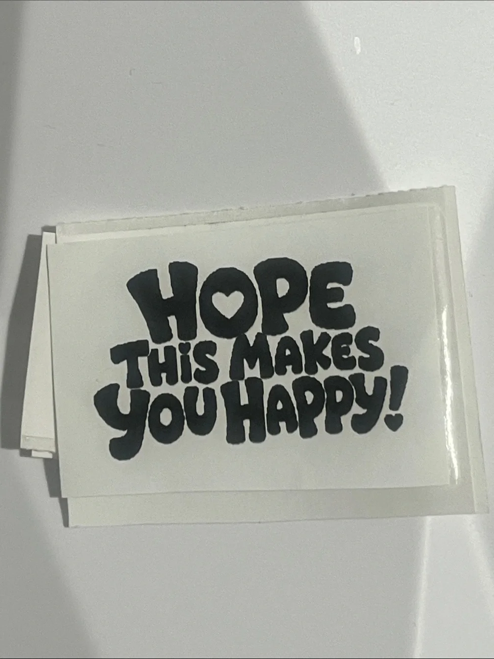 40 Hand Crafted Thank You Stickers